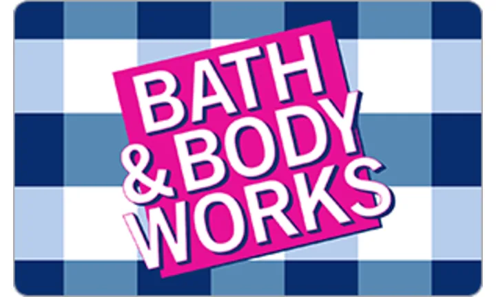 Bath & Body Works gift card